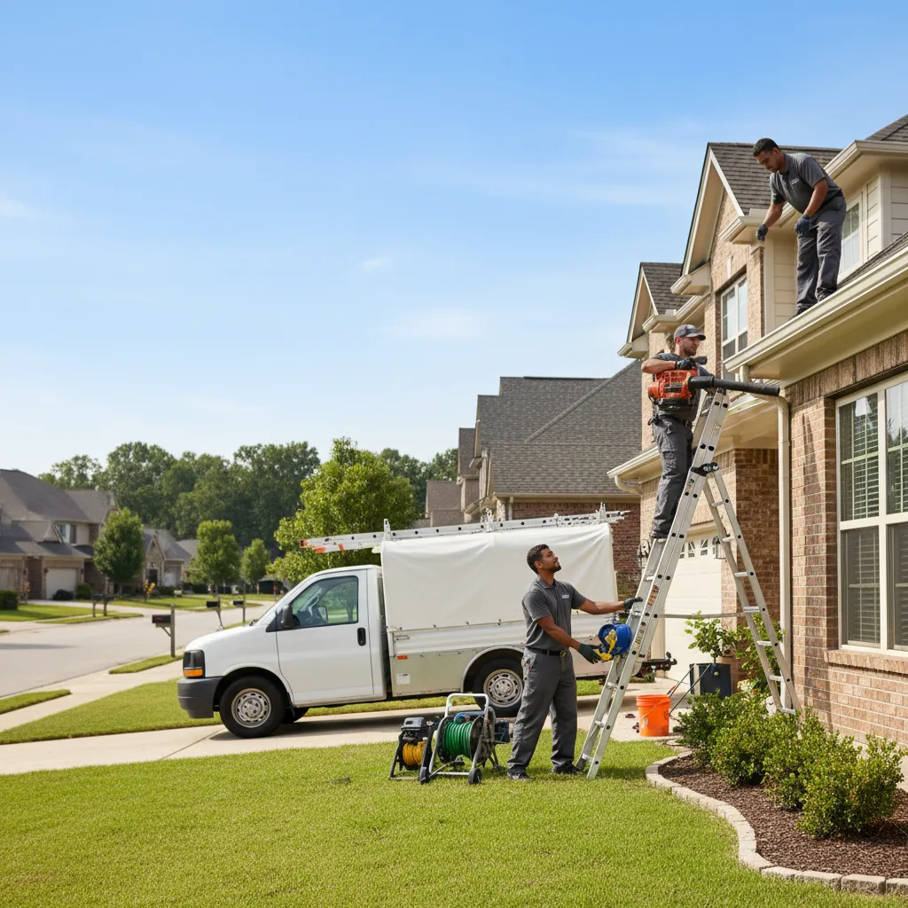 Home Gutter Service in Alvarado, TX near me